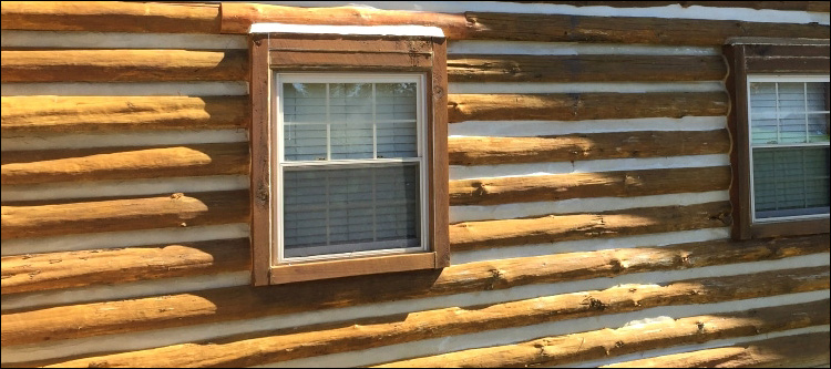 Log Home Whole Log Replacement  Lumpkin County, Georgia